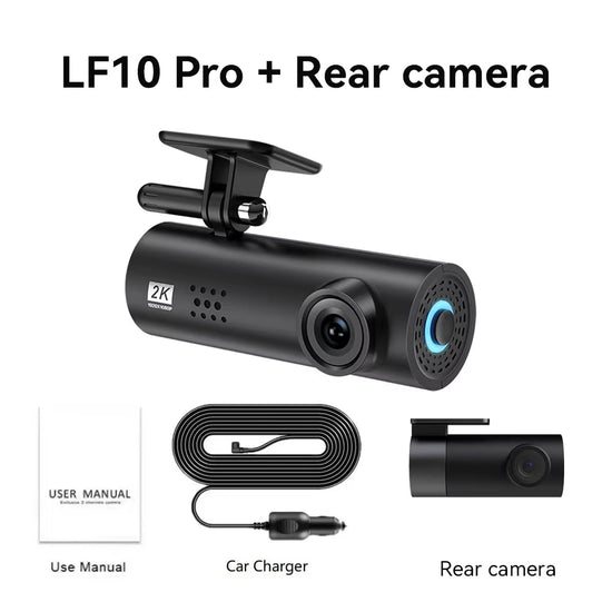 DashCam Ultra 4K – Grabación Continua con WiFi y Protección de Aparcamiento