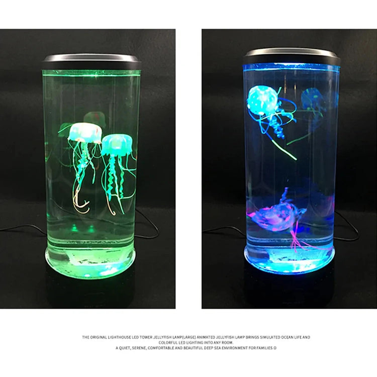 Jellyfish Lamp Table Night For Children'S 