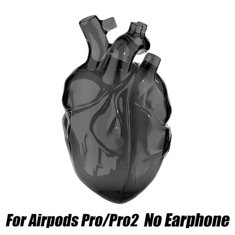 Heart of Music---Liquid Silicone Wireless Earphone Case Bluetooth Headset Does Not Turn Yellow for Airpods Pro/Pro2/3