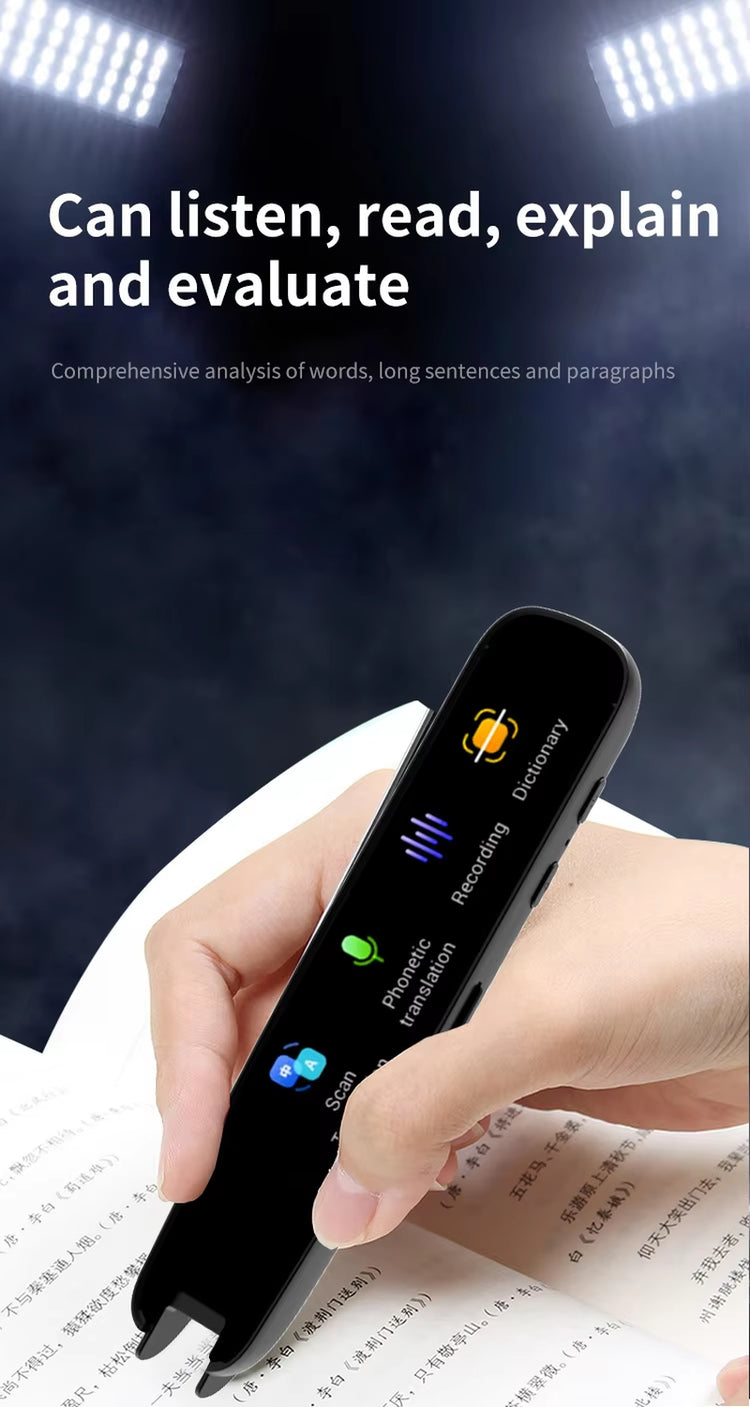 Offline Translation Pen English Intelligent Scanning  Reading