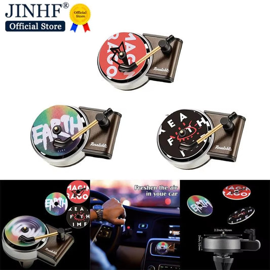 Car Air Freshener in Retro Style Record Player Design Air Fresheners Car