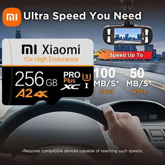 Xiaomi 128GB 256G SD Memory Card High Speed Flash 