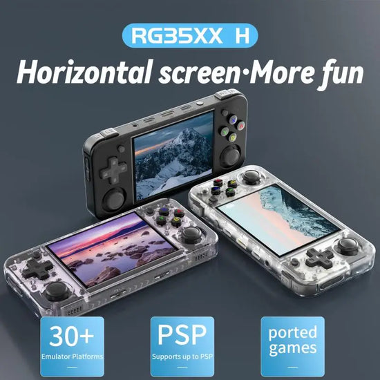 RG35XX H Consola Portátil Con Pantalla táctil  IPS Screen  Con más de+5000 Juegos