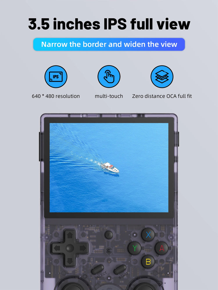 RG353V -RG353VS Consola Portátil Retro Emulador Con Pantalla táctil