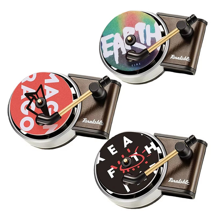 Car Air Freshener in Retro Style Record Player Design Air Fresheners Car