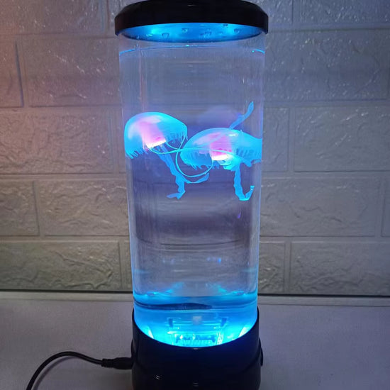 Jellyfish Lamp Table Night For Children'S 