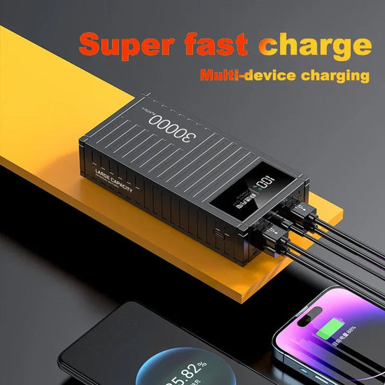 66W 50000Mah Power Bank Super Fast Charging Portable 